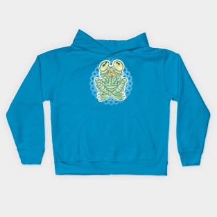 Creature From the Psychedelic Lagoon Kids Hoodie